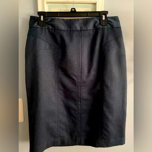 Knee length pencil skirt